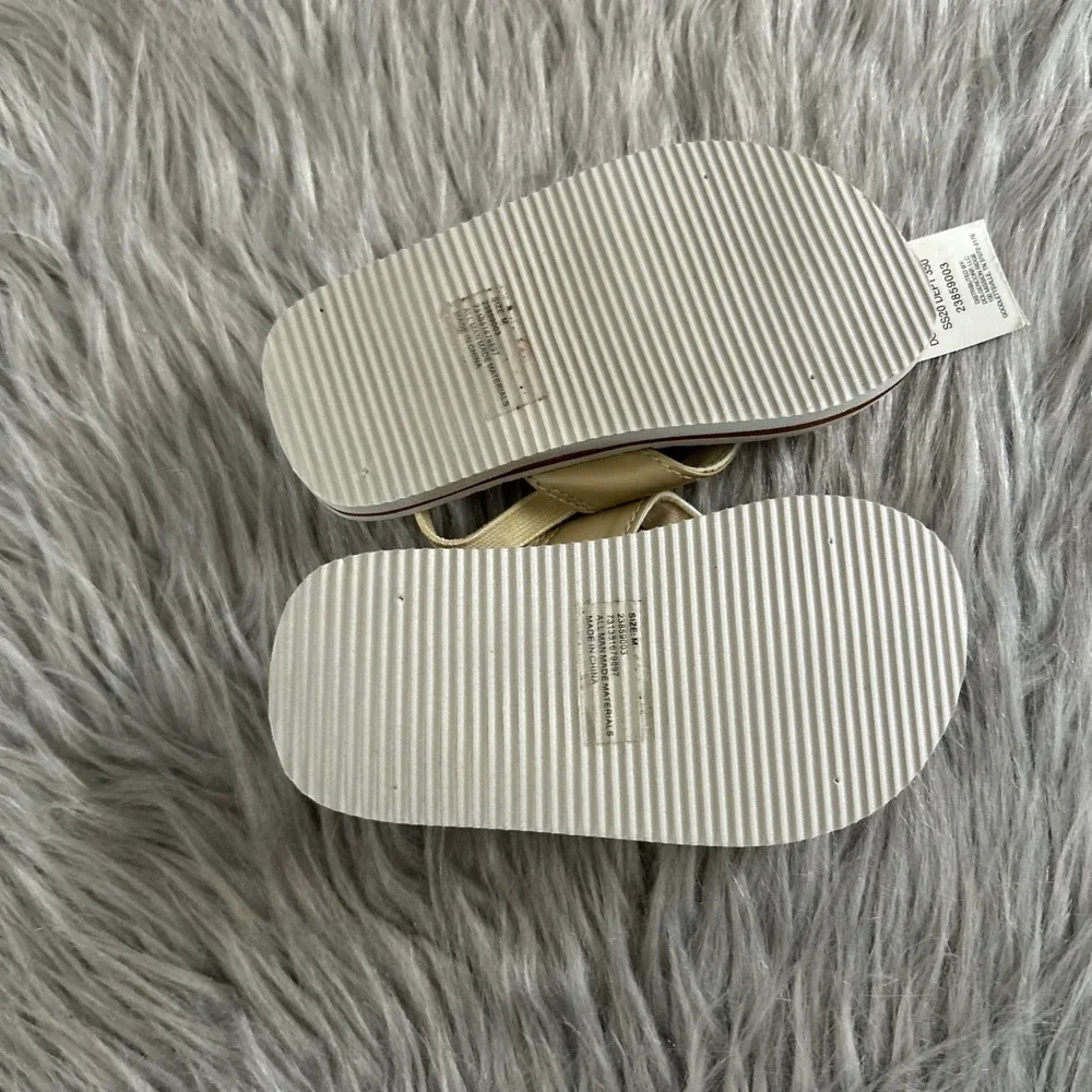 Swiggles Tiger Flip Flops Toddler Boys Size‎ Medium (7-8) Sandals Shoes